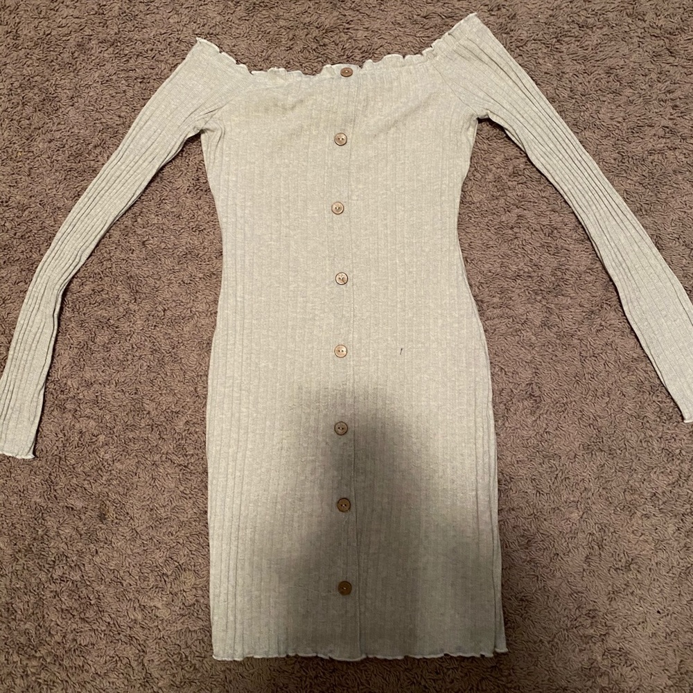 Jacklyn off shoulder mini dress